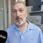 EMLAKÇI OFİSTEKİ GİZEMLİ SESİN PEŞİNE DÜŞTÜ, TABELAYI SÖKÜNCE YAVRU KEDİ ÇIKTI SAATLERCE NEREDEN GELDİĞİNİ BULAMADIKLARI SESİN KAYNAĞI TABELA ÇIKTI